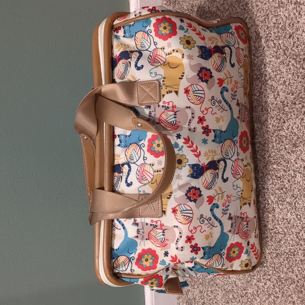 😻Lily Bloom Cat ✈️Overnight Carry On Luggage